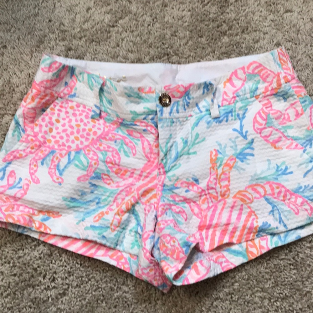 EUC Lilly Pulitzer Walsh shorts size 4